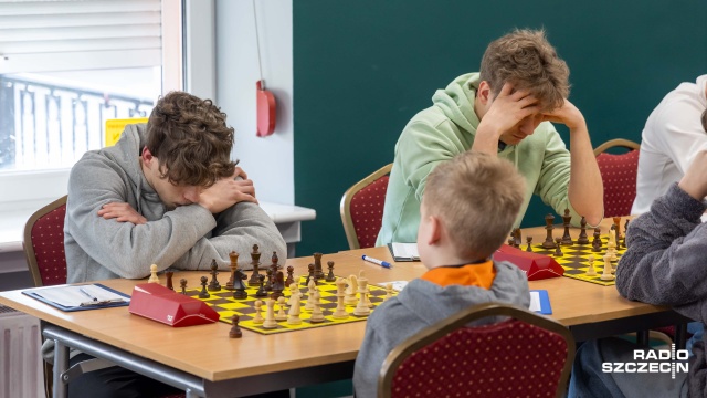 Fot. Robert Stachnik [Radio Szczecin] Szachowe mistrzostwa w Domu Kultury "Klub Skolwin" [WIDEO, ZDJĘCIA]