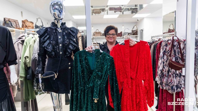 Fot. Robert Stachnik [Radio Szczecin] Moda na Sylwestra. "Nie garnitur tworzy zabawę" [WIDEO, ZDJĘCIA]