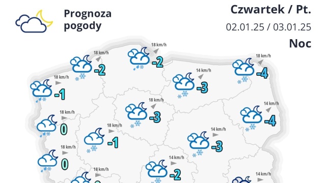 Drogi i chodniki mogą być śliskie prawie w całym kraju. Instytut Meteorologii i Gospodarki Wodnej wydał ostrzeżenia przed oblodzeniem.