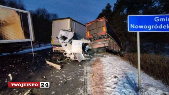 Dwie osoby zginęły w wypadku, do którego doszło na drodze wojewódzkiej nr 119 - to odcinek starej trójki.