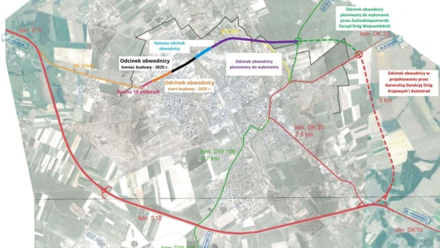 10 milionów złotych kosztować będzie nowy odcinek obwodnicy północnej Stargardu. Prace rozpoczną się jeszcze w tym roku.