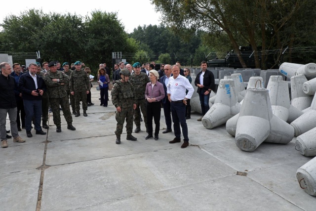 Szefowa KE na wschodniej flance NATO o bezpieczeństwie i unijnych miliardach