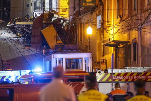 Wypadek kolejki w Lizbonie. Wielu zabitych i rannych