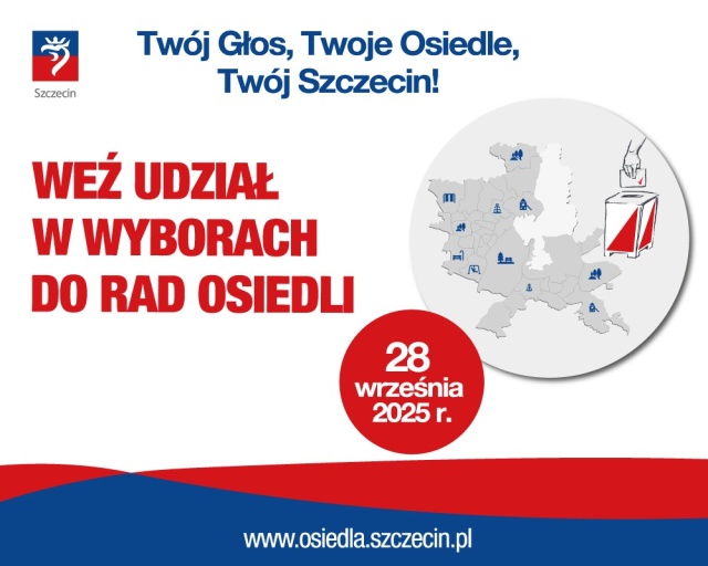 28 września mieszkańcy Szczecina zdecydują, kto będzie ich lokalnym przedstawicielem i zadba o codzienne sprawy osiedla.
