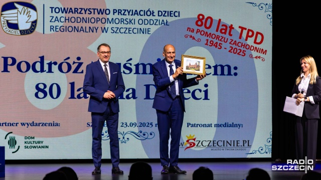 Zachodniopomorskie Towarzystwo Przyjaciół Dzieci miało we wtorek dwie okazje do świętowania: 80-lecie działalności oraz nadanie Orderu Uśmiechu jego prezesowi.