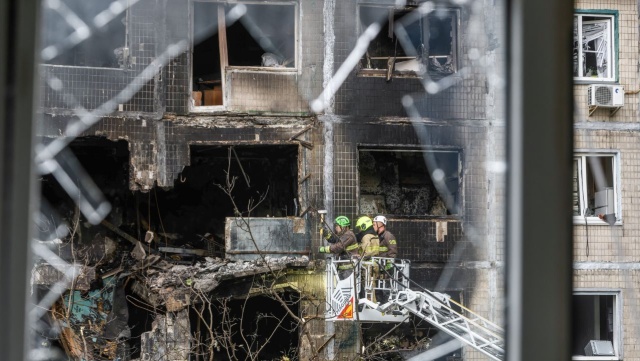 Polska ambasada w Kijowie została uszkodzona podczas zmasowanego ataku Rosjan na Ukrainę.