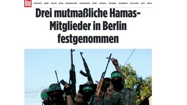 W Berlinie zatrzymano trzy osoby podejrzewane o członkostwo w Hamasie. Znaleziono przy nich broń, która miała posłużyć do ataków na żydowskie i izraelskie placówki w Niemczech.
