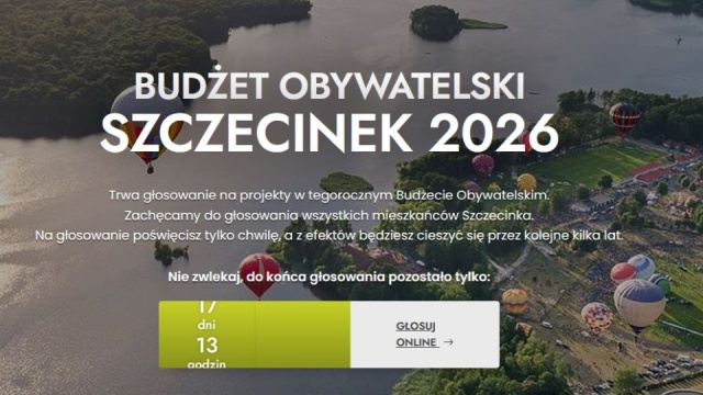 Ruszyło głosowanie na projekty w nowej edycji Budżetu Obywatelskiego Szczecinka. Do wyboru jest 25 propozycji.
