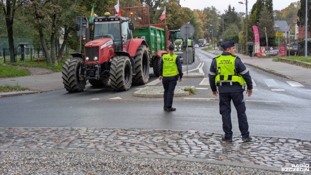 Kolejny protest rolników w regionie. Ciągniki wyjechały na drogi w Pyrzycach [WIDEO, ZDJĘCIA]