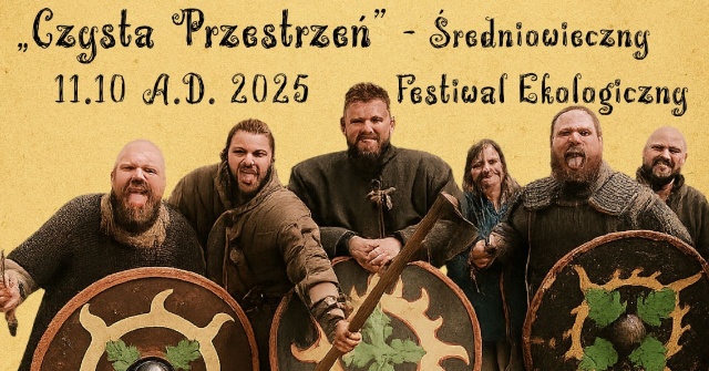 Pokazy walk, podpłomyki i kramy z wyrobami z epoki. Miejski Ośrodek Kultury w Dąbiu organizuje w sobotę Średniowieczny Festiwal Ekologiczny pod hasłem Czysta przestrzeń.