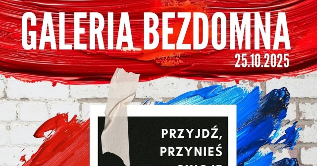 Galeria Bezdomna - to pomysł Szczecińskiego Towarzystwa Fotograficznego, które zaprasza wszystkich amatorów fotografii do współtworzenia wystawy w pustostanach, opuszczonych fabrykach i pomieszczeniach przeznaczonych do remontu.