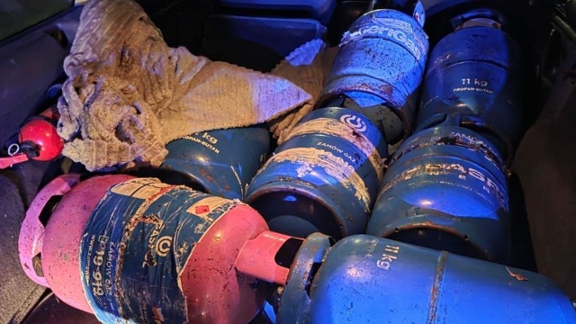 23-latek z Bornego Sulinowa ukradł 16 butli z gazem. Szybko został zatrzymany przez policjantów.