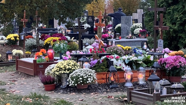 Wszystkich Świętych na najmłodszej nekropolii w Szczecinie [ZDJĘCIA]