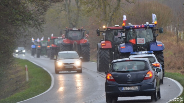 Rozpoczęły się protesty rolników - także w Zachodniopomorskiem.