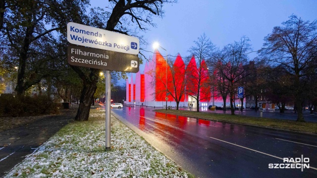 Czerwone światło rozbłyśnie na fasadach ważnych instytucji w Szczecinie.