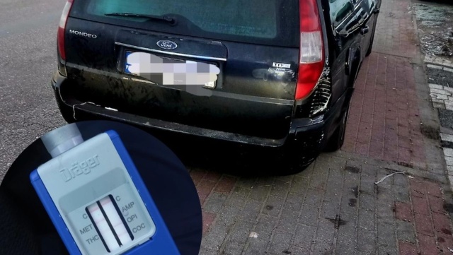 Kierowca pod wpływem narkotyków, a wśród pasażerów - poszukiwany 17-latek.