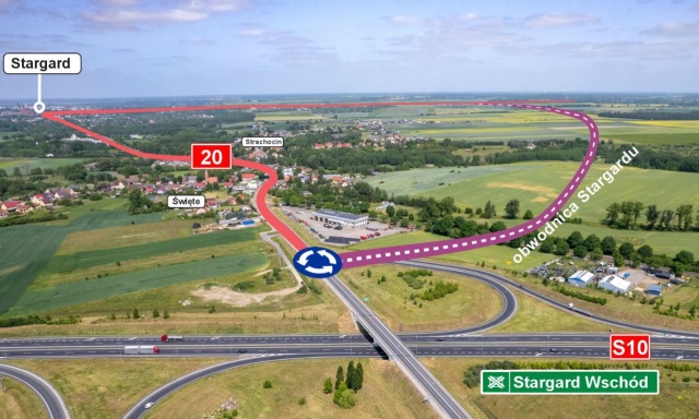 Jest zgoda na budowę obwodnicy Stargardu w ciągu drogi krajowej nr 20. Od kilkunastu lat kierowcy omijają miasto, korzystając z drogi ekspresowej S10.
