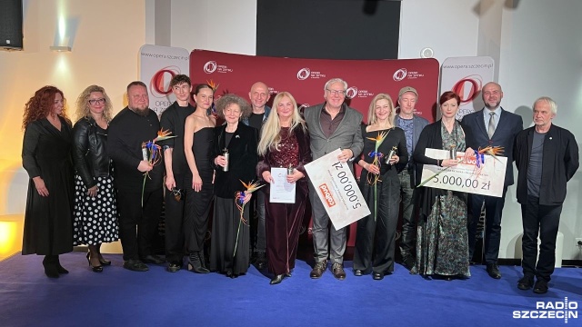 Bibianna Chimiak z Teatru Kana i Michał Janicki z Teatru Polskiego laureatami tegorocznych Bursztynowych Pierścieni.