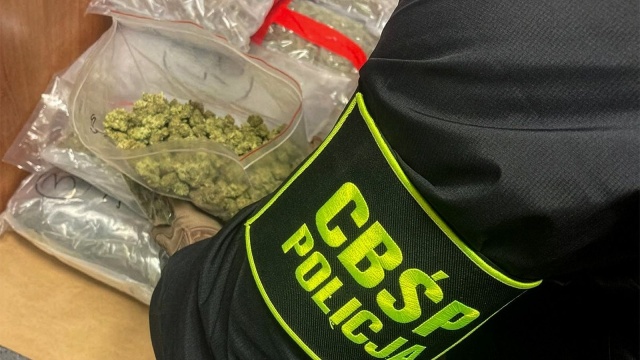 Ponad 36 kilogramów marihuany o czarnorynkowej wartości ponad 1,7 miliona złotych przejęli funkcjonariusze Centralnego Biura Śledczego Policji i celnicy. Narkotyki były ukryte w przemysłowej szpuli z kablem.