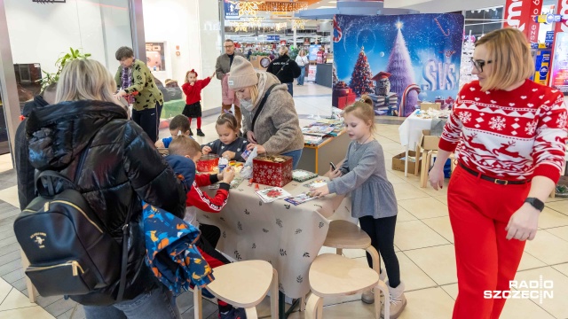Książki z drugiej ręki i świąteczne ozdoby czekają na nowych właścicieli. W galerii OMNI Molo w Szczecinie trwa świąteczna aukcja charytatywna. Dochód z licytacji zostanie przeznaczony na wsparcie Schroniska dla Kobiet i Matek z Dziećmi w Płoni.