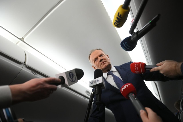 Postęp w sprawie planu pokojowego to jedno, priorytetem jest jednak bezpieczeństwo Polski. Tak uważa premier Donald Tusk.