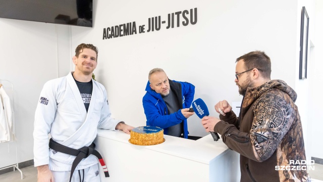 Nasze urodzinowe torty trafiły tym razem do tych, którzy trenują sporty walki, na przykład brazylijskie ju-jitsu.