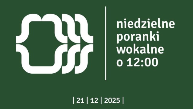 Wokalny prezent pod choinkę - przygotowała dla mieszkańców Akademia Sztuki w Szczecinie.