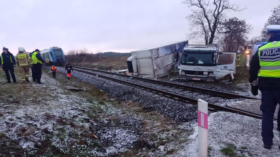 Do zdarzenia doszło na trasie Piła-Szczecin w miejscowości Szydłowo. źródło: https://www.facebook.com/WojtTobiaszWiesiolek