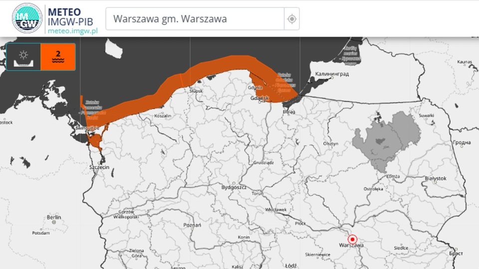 źródło: https://x.com/IMGWmeteo