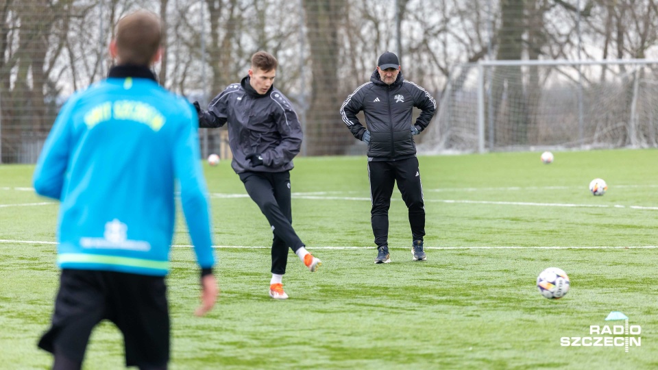 Podopieczni trenera Tomasza Kafarskiego w pierwszym tegorocznym ligowym starciu na początku marca zagrają na wyjeździe z Olimpią Elbląg. Fot. Robert Stachnik [Radio Szczecin]