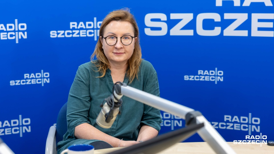 Psychoterapeutka Anna Borkowska-Makarewicz z Zachodniopomorskiego Instytutu Psychoterapii. Fot. Robert Stachnik [Radio Szczecin]