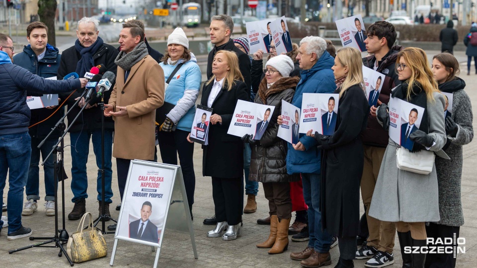 Rafał Trzaskowski rozpoczął wizytę na Pomorzu Zachodnim. Trwa zbieranie podpisów [ZDJĘCIA]