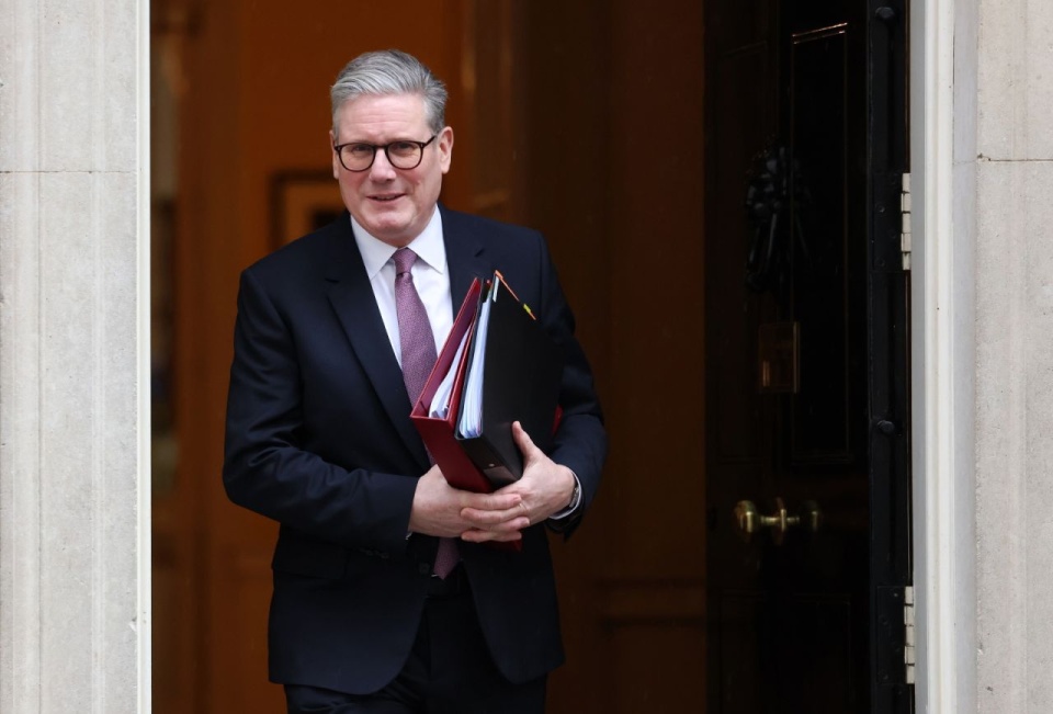 Brytyjski premier Keir Starmer. Fot. PAP/EPA/ANDY RAIN