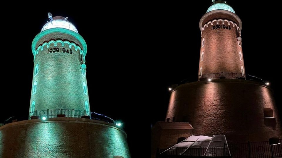 Rusztowania wokół latarni w końcu zniknęły, a turyści mogą ponownie korzystać z całego obiektu włącznie z tarasem widokowym na szczycie. źródło: Fb - Anna Mieczkowska-prezydent Kołobrzegu