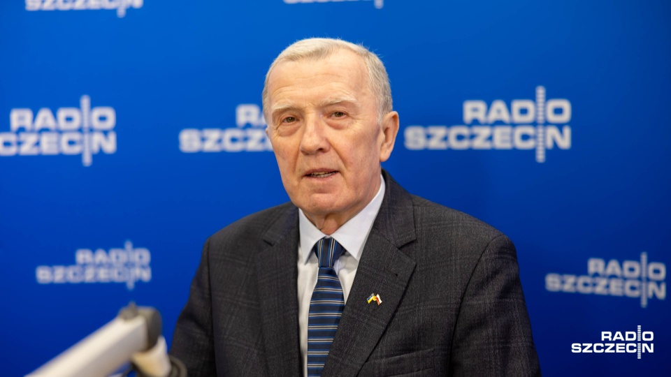 Henryk Kołodziej, konsul honorowy Ukrainy w Szczecinie. Fot. Robert Stachnik [Radio Szczecin]