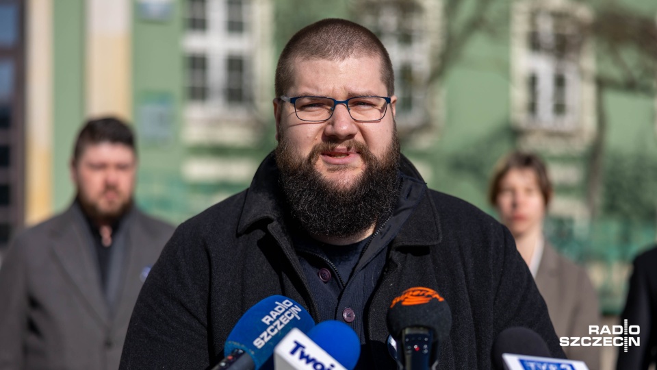Łukasz Potyrała. Fot. Robert Stachnik [Radio Szczecin]
