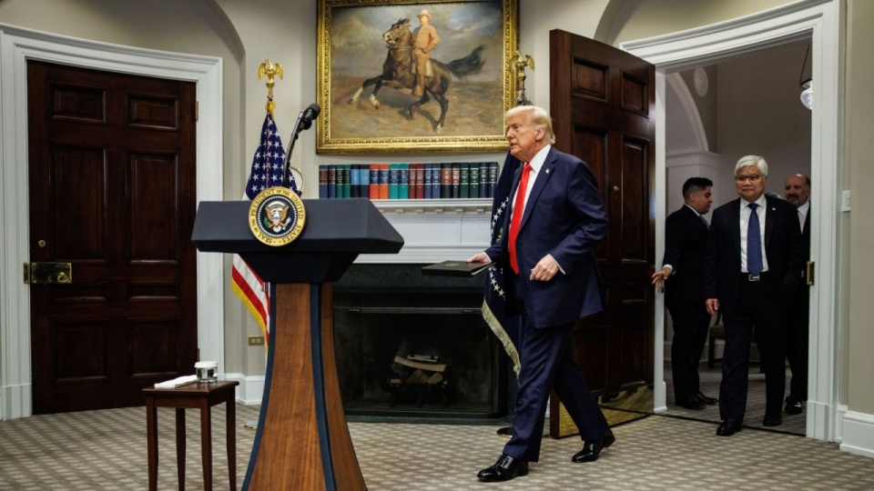 Donald Trump. PAP/EPA/Samuel Corum / POOL