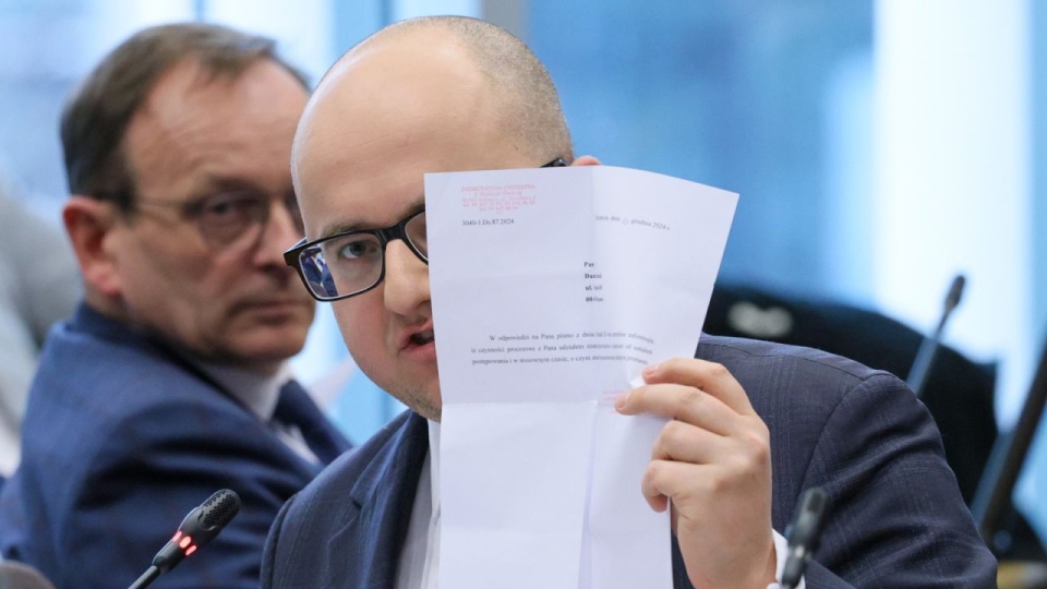 Poseł Dariusz Matecki. PAP/Rafał Guz