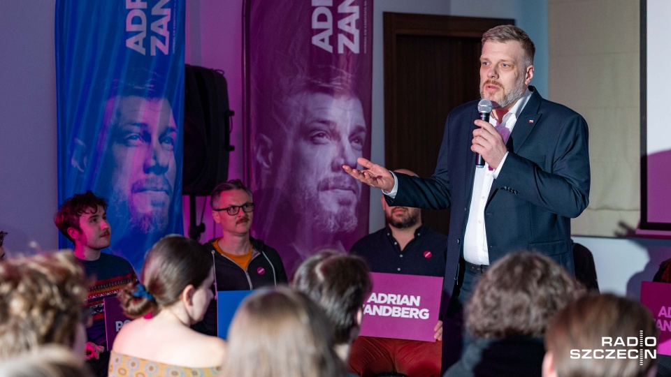Adrian Zandberg Fot. Robert Stachnik [Radio Szczecin]