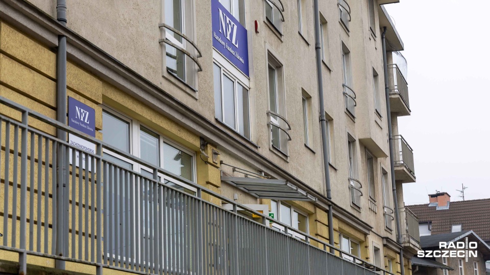 Akcja potrwa w godz. 10-13 w szczecińskiej siedzibie NFZ przy ul. Arkońskiej 45. Fot. Robert Stachnik [Radio Szczecin]