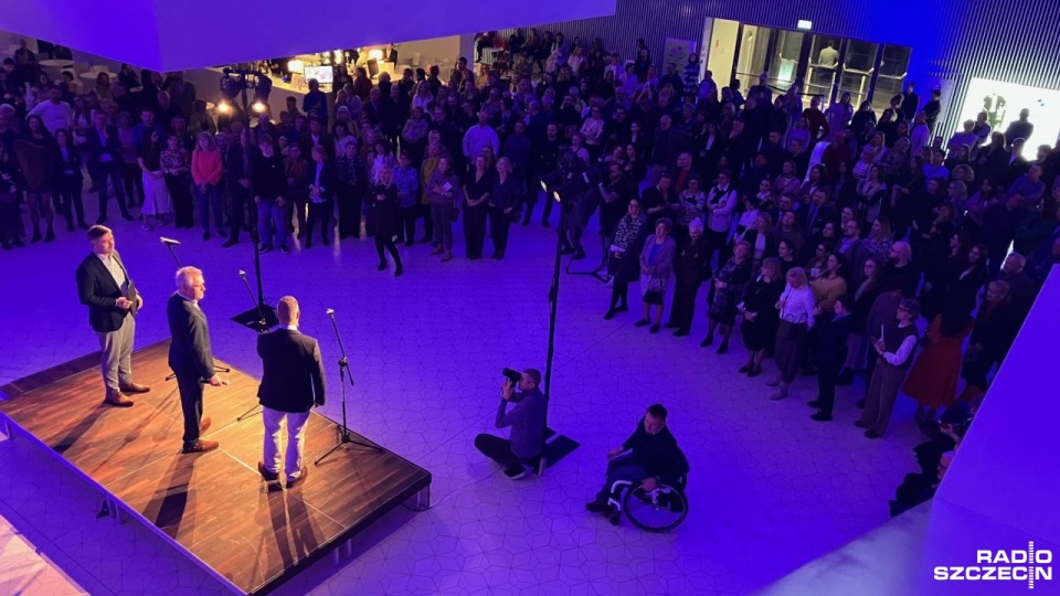 Wystawa Music&Portraits w Galerii Poziom 4 Filharmonii im. Mieczysława Karłowicza w Szczecinie. Fot. Małgorzata Frymus