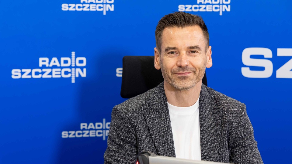 Robert Kolendowicz, trener Pogoni Szczecin. Fot. Robert Stachnik [Radio Szczecin]
