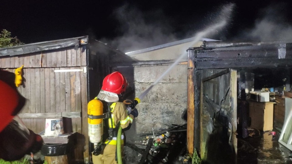 fot. Komenda Powiatowa Państwowej Straży Pożarnej w Goleniowie/ Facebook