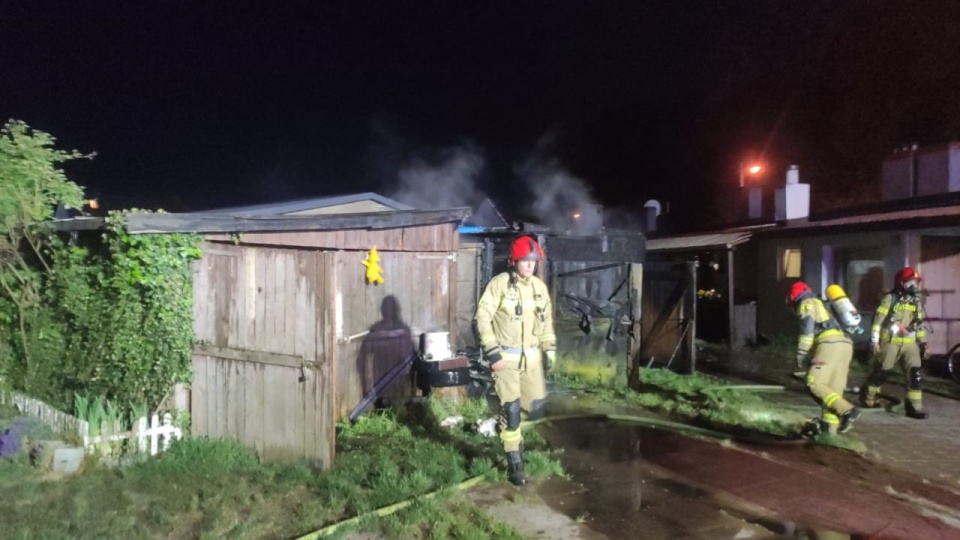 fot. Komenda Powiatowa Państwowej Straży Pożarnej w Goleniowie/ Facebook