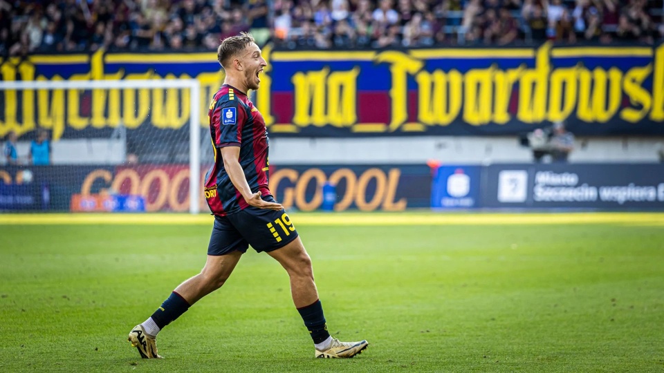 Kacper Łukasiak. Fot. Pogoń Szczecin