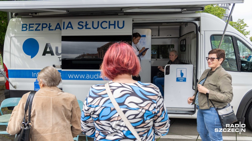 Słuchobus. Fot. Robert Stachnik [Radio Szczecin]