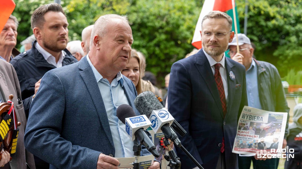 Artur Szałabawka, Zbigniew Bogucki. Fot. Robert Stachnik [Radio Szczecin]