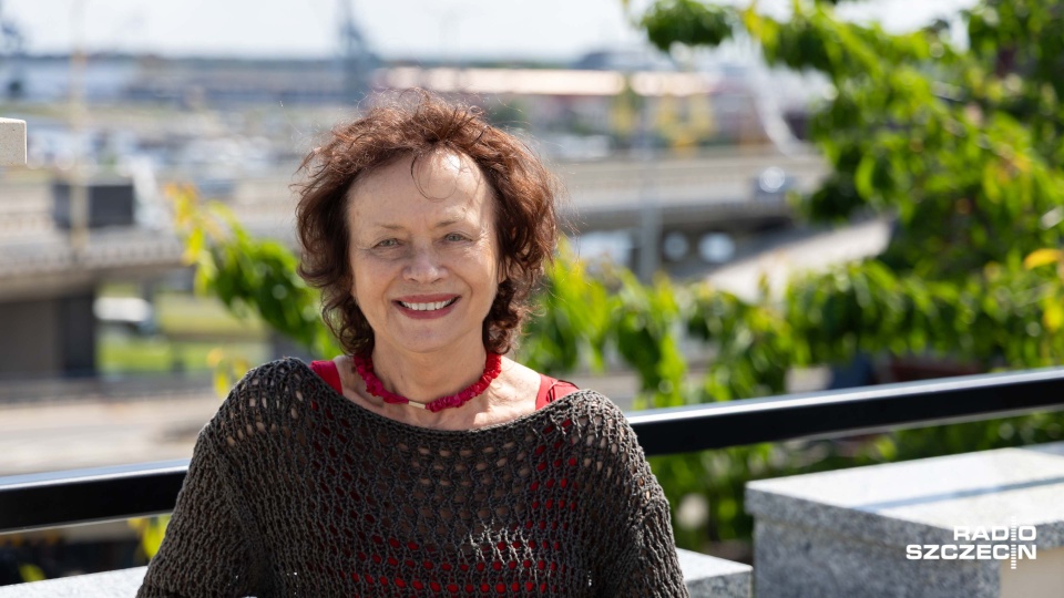Joanna Szczepkowska. Fot. Robert Stachnik [Radio Szczecin]