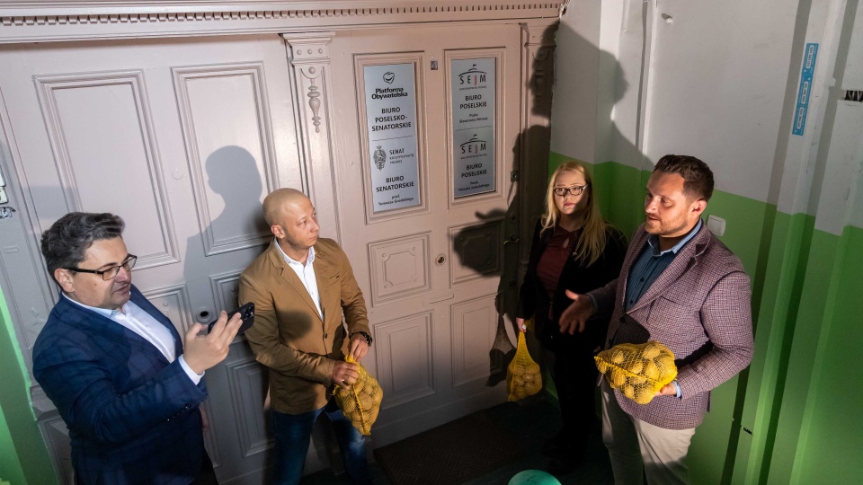 Pawlicki Marcin, Romianowski Krzysztof, Agnieszka Kurzawa. Fot. Robert Stachnik [Radio Szczecin]