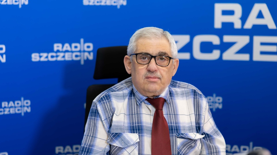 Dr hab. inż. Leonard Rozenberg, prof. ZUT. Fot. Robert Stachnik [Radio Szczecin]
